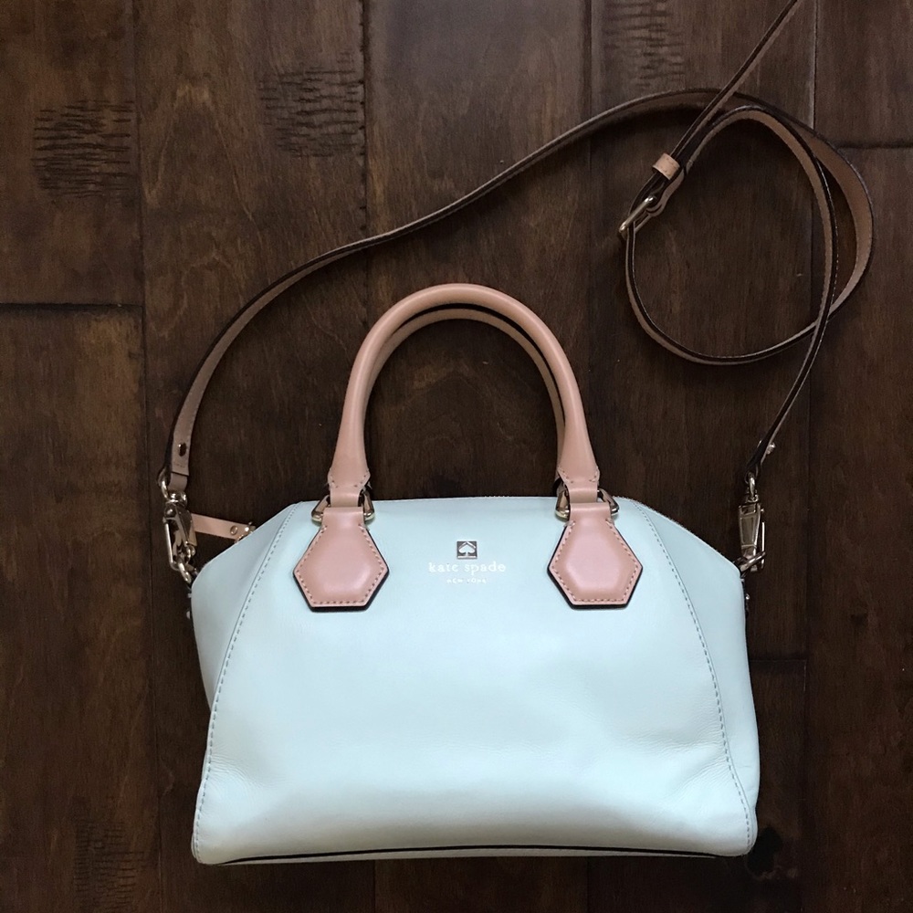 Kate Spade Mint Crossbody Satchel Purse